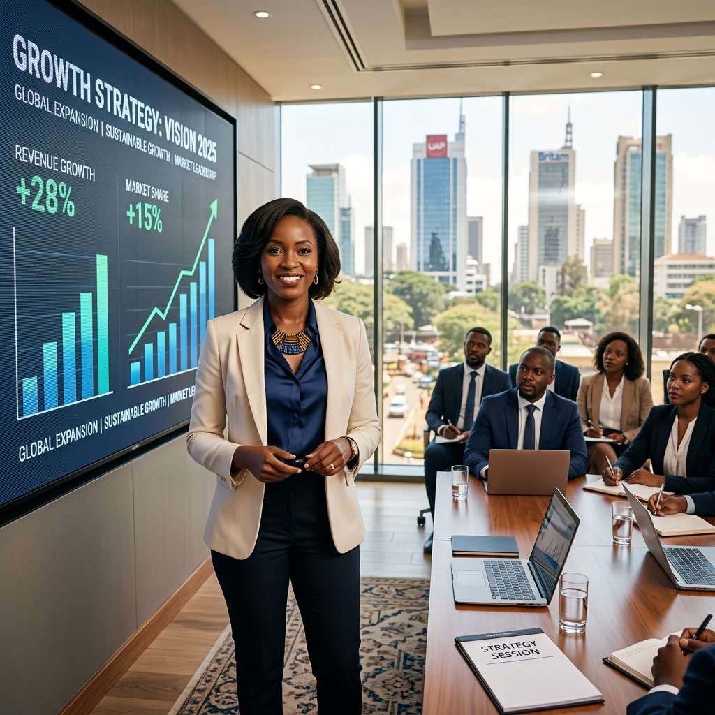 African business strategy presentation